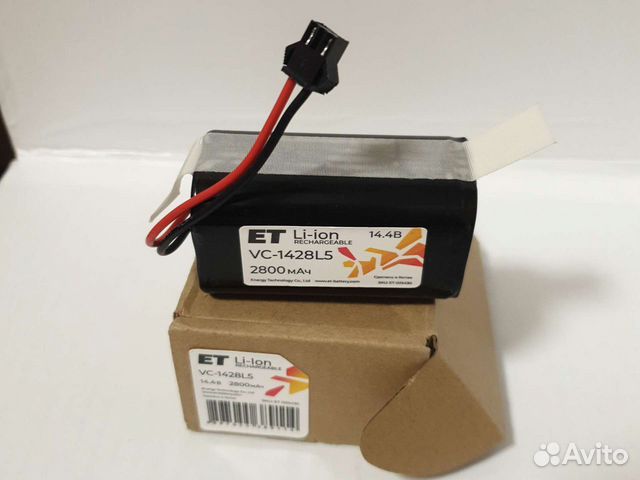 Аккумулятор li-ion VC-1428L5 пылесос 14.4v 2800mah