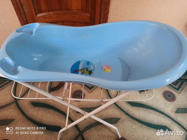 Подставка под ванну с ванночкой вместе