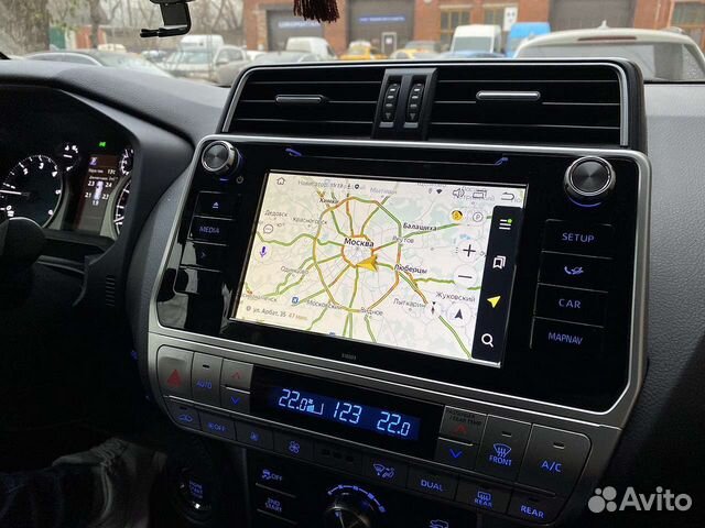 Блок Android Toyota Prado