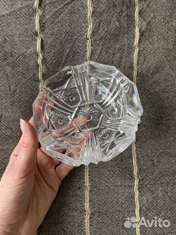 Хрустальная пепельница