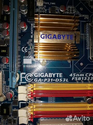 Материнская плата gigabyte GA-P31-DS3L LGA775