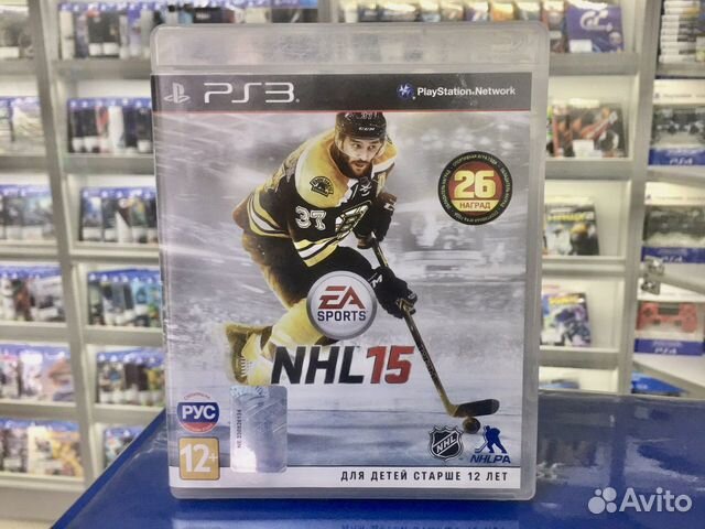 Диск для ps3 NHL 15