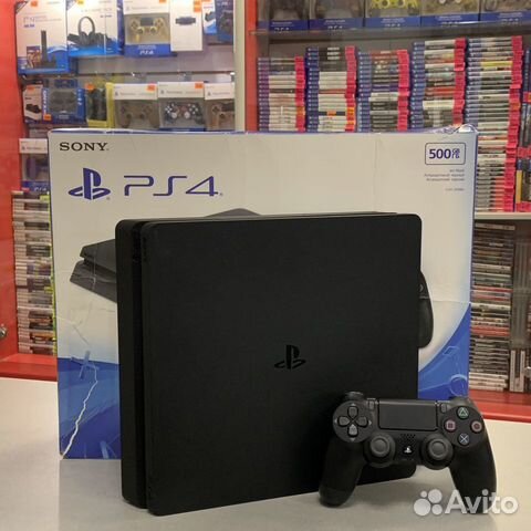 Sony PS4 slim 1тб + игра