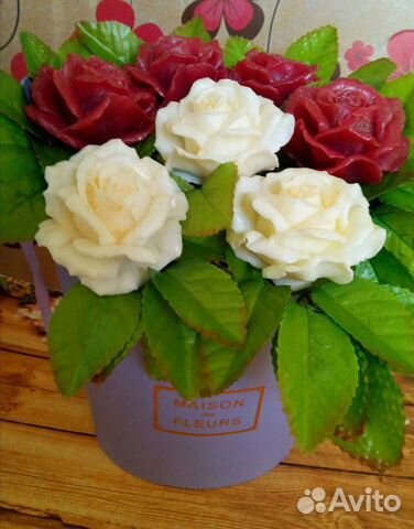 Букеты из мыла ручной работы