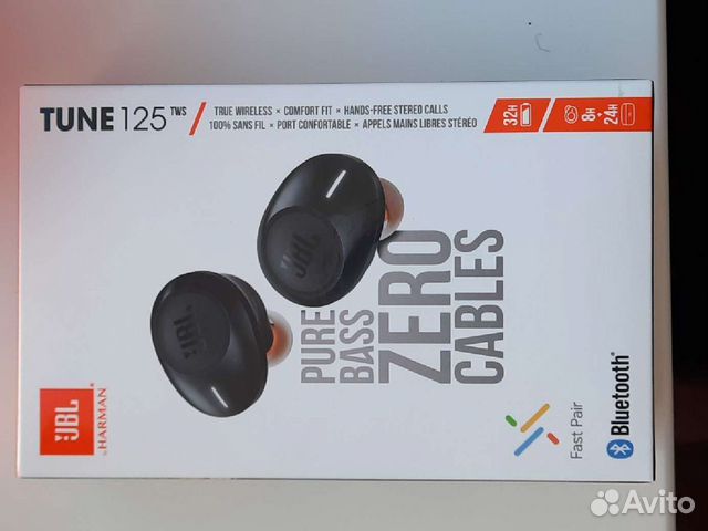 Купить JBL Tune 205BT Pure Bass Zero Cables Wireless Bluetooth In-Ear  Headphones Headset Black выгодные цены на from.ae из ОАЭ Дубай