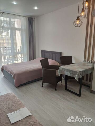 

Квартира-студия, 30 м², 2 кровати