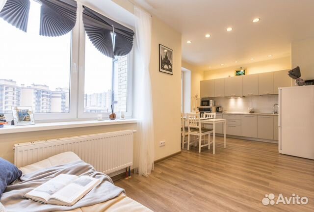 

1-к. квартира, 38 м², 2 кровати