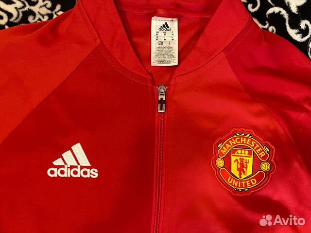 Олимпийка adidas, manchester united. Оригинал