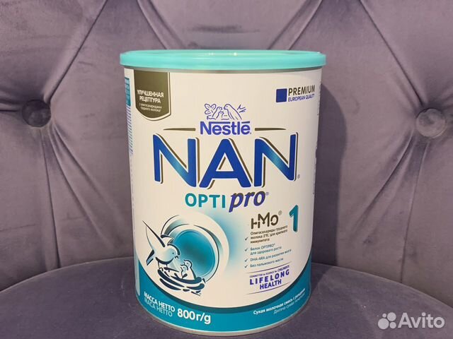 Детская молочная смесь Nan