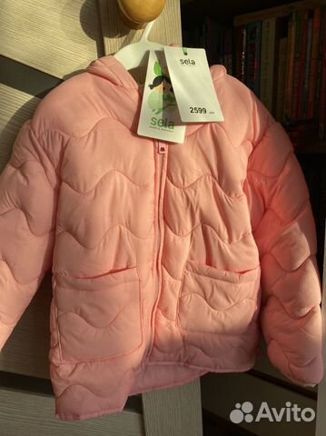 Куртка sela для девочки размер 110
