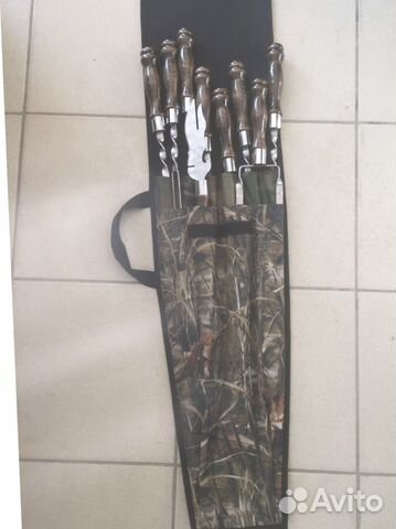 Шампура нержавейка набор Камыш