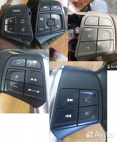 Кнопки управления на руле volvo xc70 s80 s60 xc60