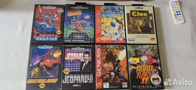 Картриджи Sega Mega Drive Genesis