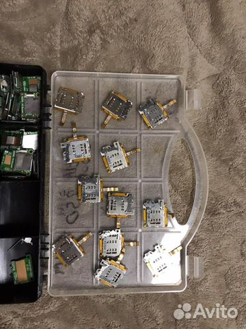 Разъём сим для Prestigio PMP7100D3G, 8229C V2.0