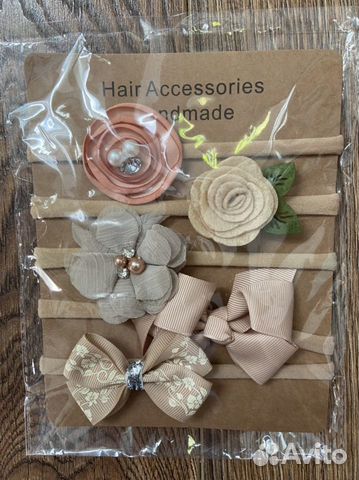 Повязка на голову для девочки до года