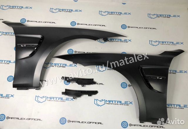 Крылья для BMW F30 М3 тюнинг алюминий