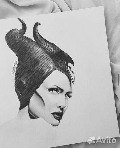 Рисунок по фото. Портрет на заказ карандашом