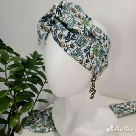 Гибкая повязка на голову, ободок