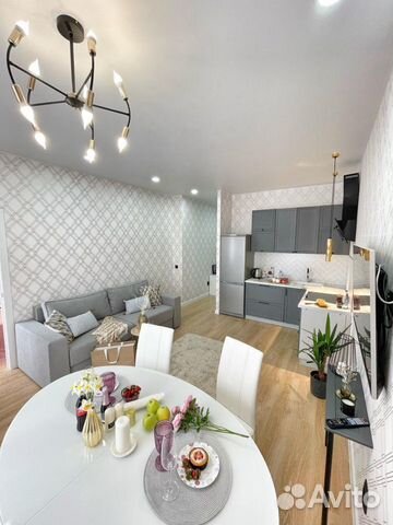 

2-к. квартира, 45 м², 2 кровати