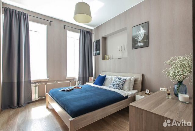 

1-к. квартира, 70 м², 2 кровати
