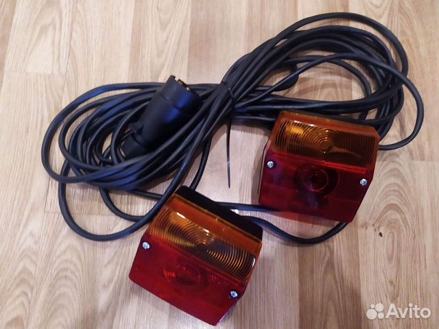 Проводка для прицепа в сборе с фонарями ес-19
