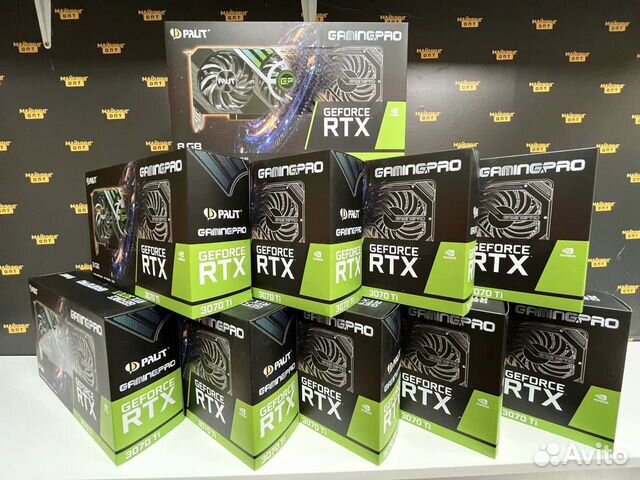 Видеокарта Rtx 3070ti Palit 8gb GamingPro Ростест