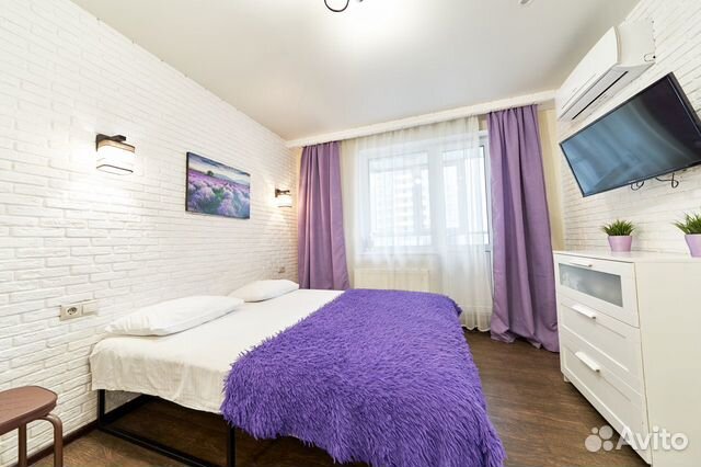 

Квартира-студия, 35 м², 2 кровати