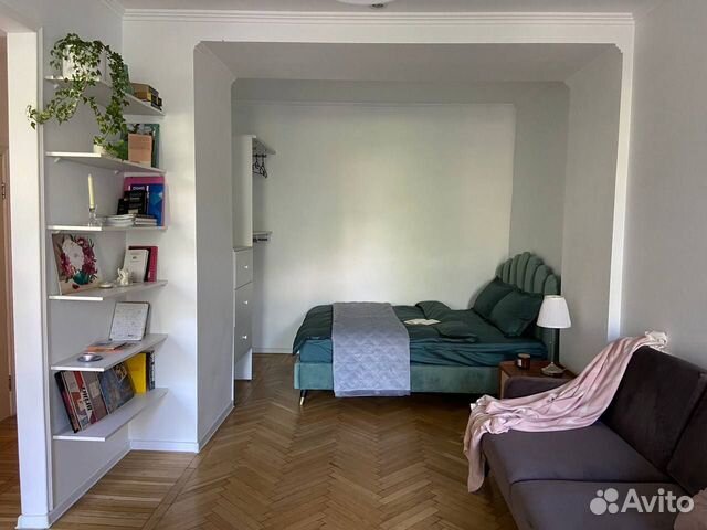 

1-к. квартира, 50 м², 2 кровати