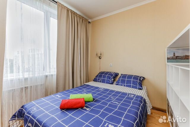 

1-к. квартира, 38 м², 2 кровати