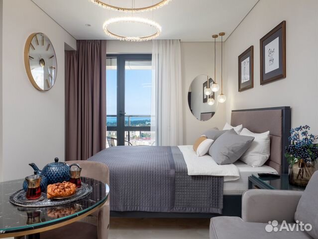 

Квартира-студия, 30 м², 2 кровати