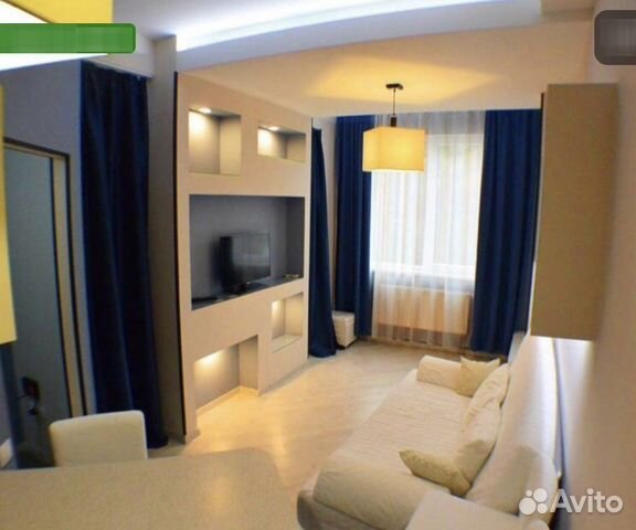 

Квартира-студия, 33 м², 1 кровать