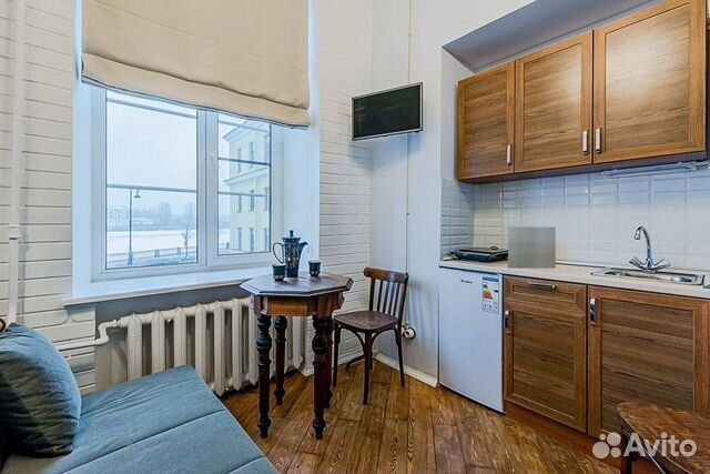 

Квартира-студия в апарт-отеле, 18 м², 2 кровати