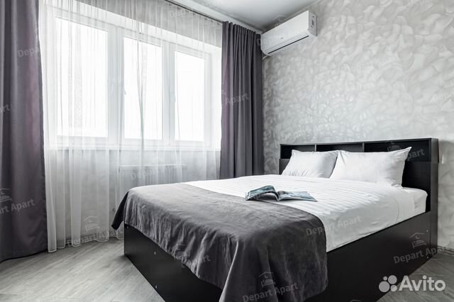 

1-к. квартира, 45 м², 2 кровати