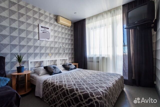 

1-к. квартира, 44 м², 2 кровати
