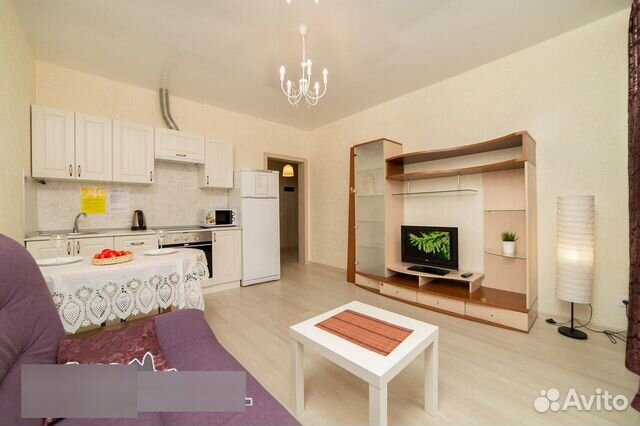 

1-к. квартира, 42 м², 2 кровати