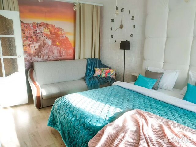 

1-к. квартира, 39 м², 2 кровати