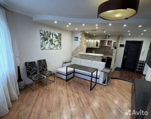 

1-к. квартира, 46 м², 2 кровати