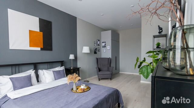 

1-к. квартира, 37 м², 2 кровати