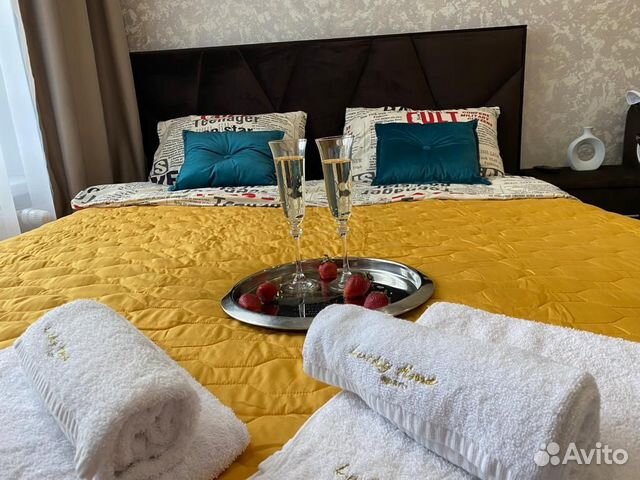 

1-к. квартира в апарт-отеле, 42 м², 3 кровати