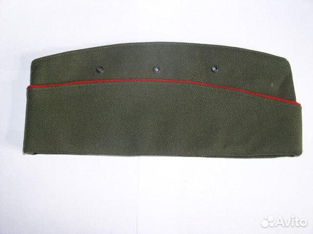 Пилотка офицера Российской Армии с красными канта