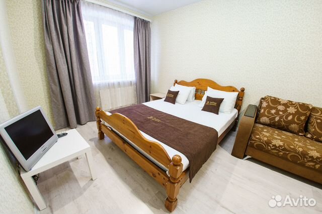 

1-к. квартира, 40 м², 2 кровати