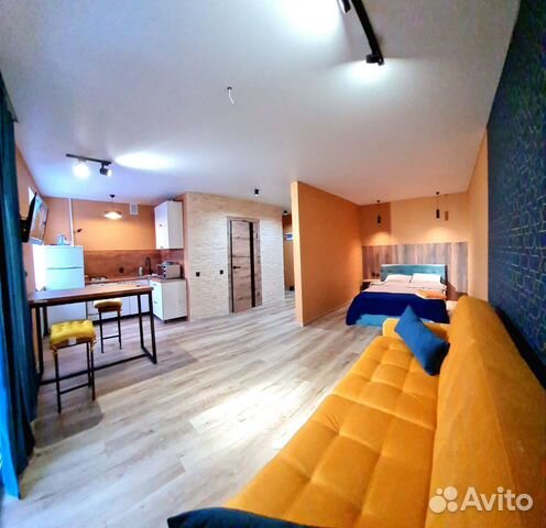 

Квартира-студия, 36 м², 2 кровати
