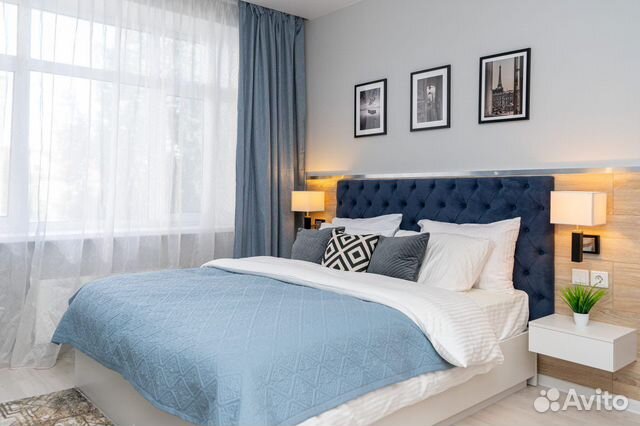 

1-к. квартира, 35 м², 2 кровати