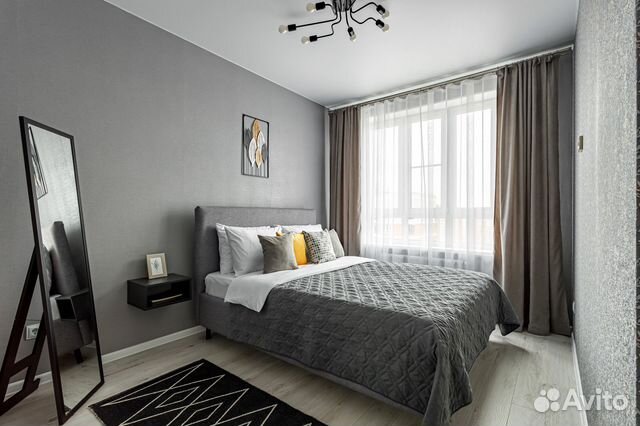 

1-к. квартира, 41 м², 2 кровати