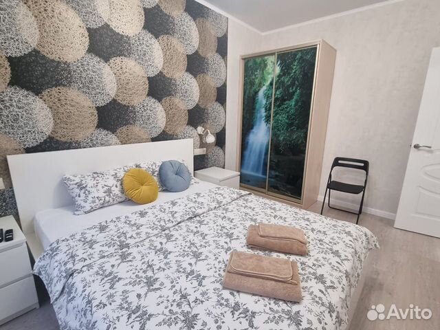 

2-к. квартира, 45 м², 2 кровати