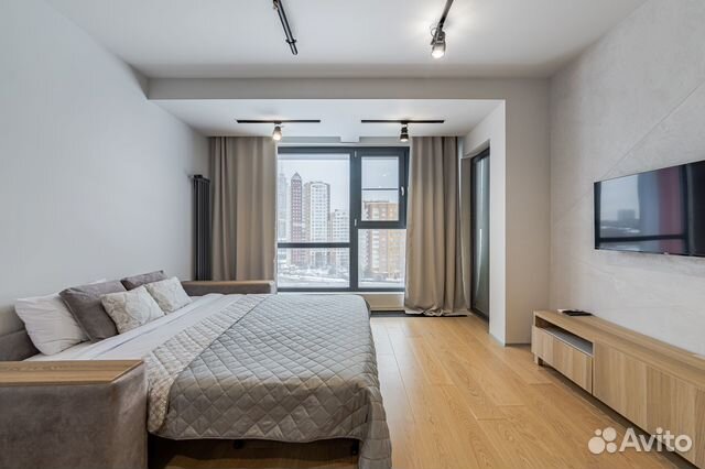 

Квартира-студия, 34 м², 1 кровать