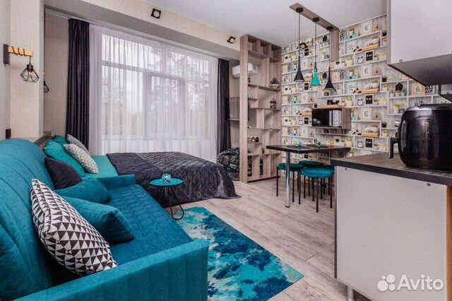 

Квартира-студия, 25 м², 2 кровати