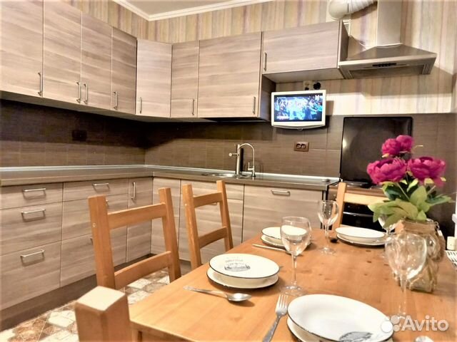 

1-к. квартира, 46 м², 3 кровати