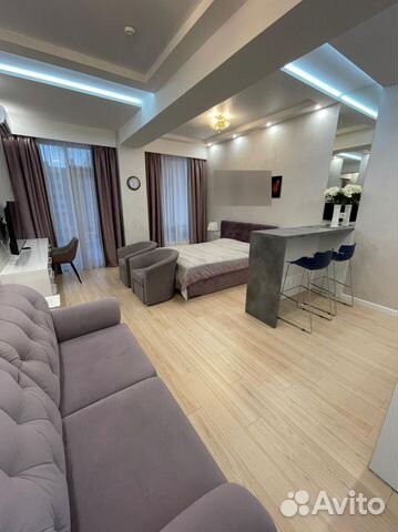 

Квартира-студия, 40 м², 1 кровать