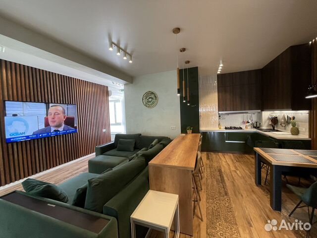 

1-к. квартира, 78,6 м², 3 кровати